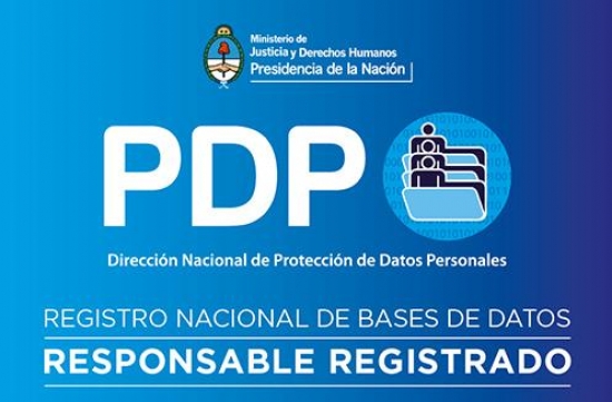 Protección de Datos Personales, Base de Datos Registrada